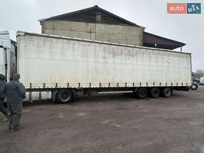 Тентованный борт (штора) - полуприцеп Krone SDP 27 2006 в Чернигове