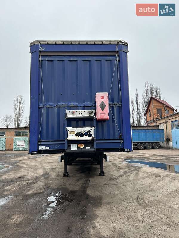 Тентований борт (штора) - напівпричіп Krone SDP 27 2012 в Черкасах
