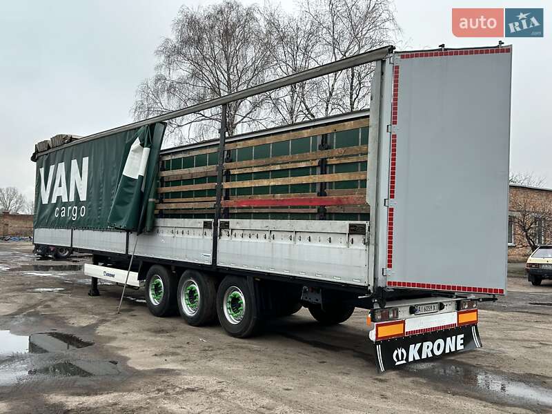 Тентований борт (штора) - напівпричіп Krone SDP 27 2012 в Черкасах