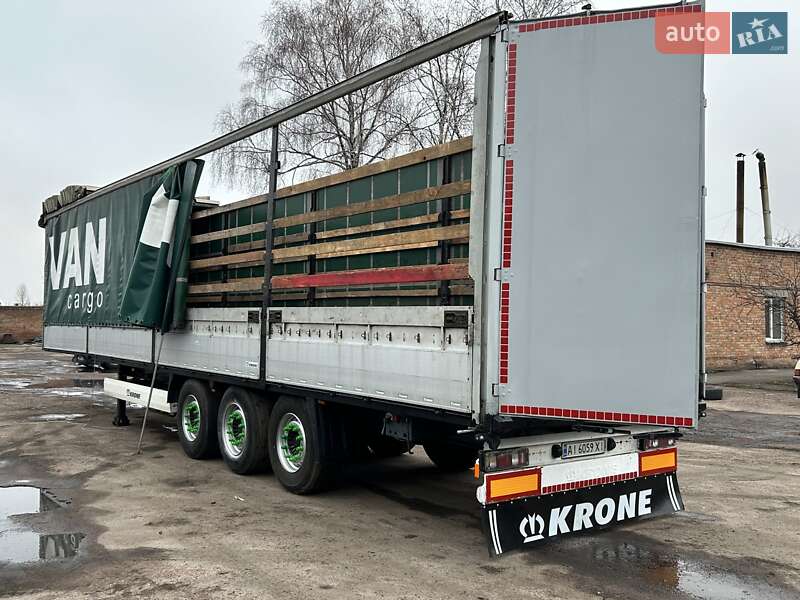 Тентований борт (штора) - напівпричіп Krone SDP 27 2012 в Черкасах