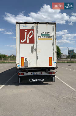 Тентованный борт (штора) - полуприцеп Krone SDP 27 2007 в 