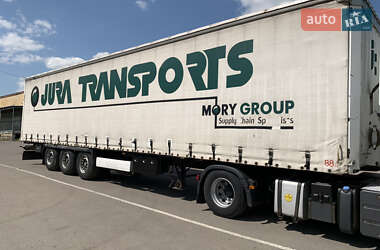 Тентованный борт (штора) - полуприцеп Krone SDP 27 2007 в 