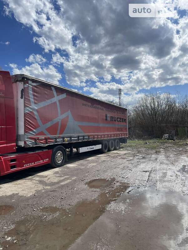 Тентованный борт (штора) - полуприцеп Krone SDP 27 2012 в Одессе