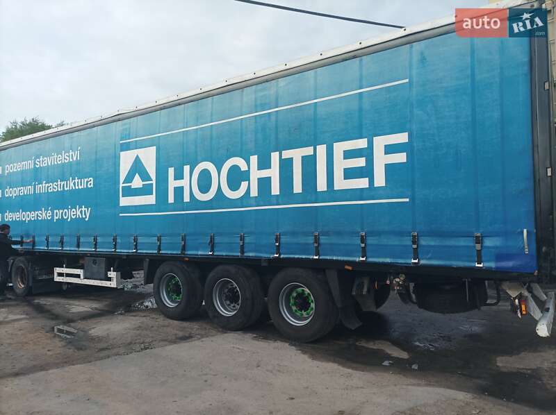 Тентованный борт (штора) - полуприцеп Krone SDP 27 2000 в Березному фото 3 Тентованный борт (штора) - полуприцеп Krone SDP 27 2000 в Березному