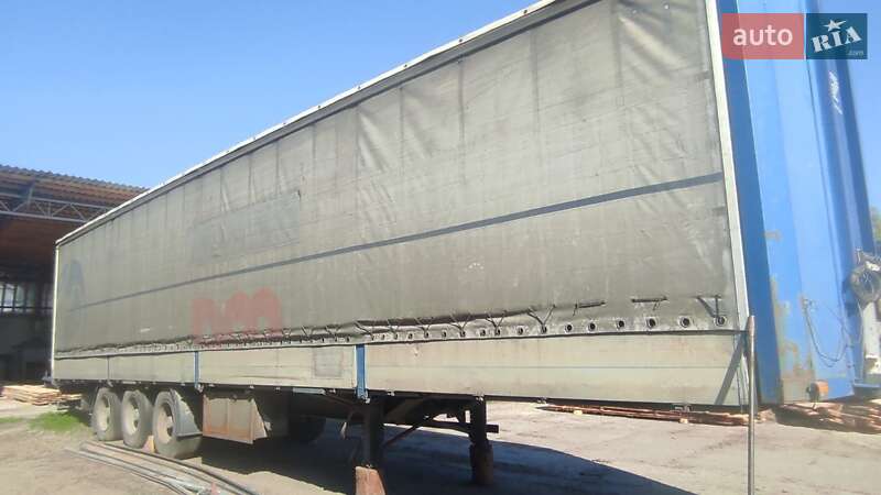 Тентований борт (штора) - напівпричіп Krone SDP 27 2001 в Конотопі