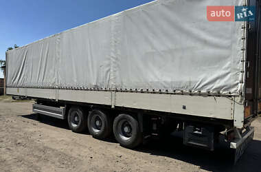 Тентованный борт (штора) - полуприцеп Krone SDP 27 2001 в 