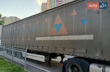 Тентованный борт (штора) - полуприцеп Krone SDP 27 2000 в 