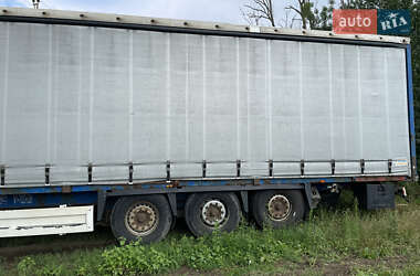 Тентованный борт (штора) - прицеп Krone SDP 27 2001 в 
