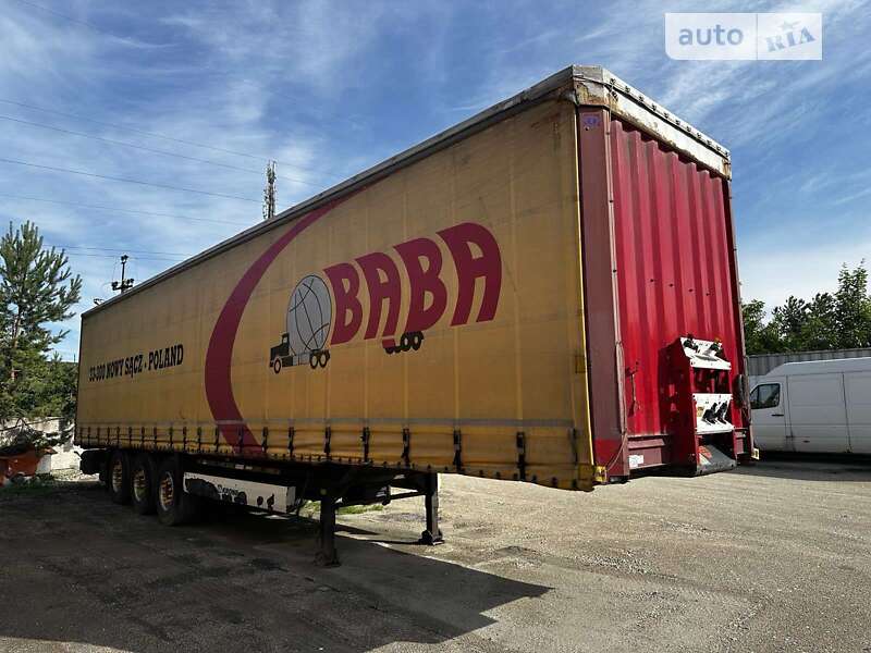 Тентованный борт (штора) - полуприцеп Krone SDP 27 2012 в Хмельницком