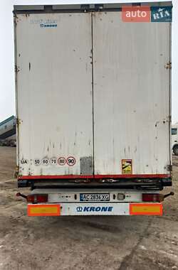 Тентованный борт (штора) - полуприцеп Krone SDP 27 2006 в 