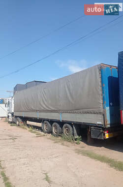 Тентований борт (штора) - напівпричіп Krone SDP 27 2004 в 