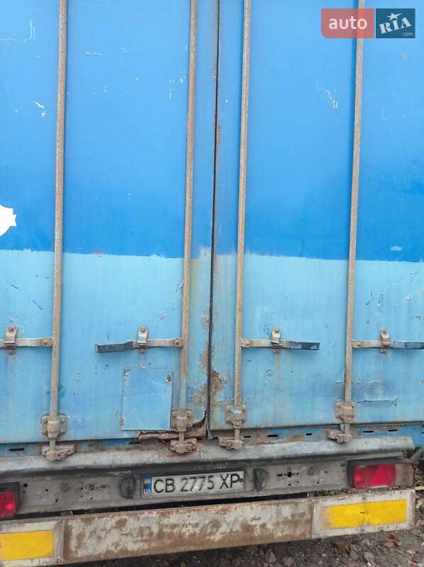 Тентованный борт (штора) - полуприцеп Krone SDP 27 2004 в Чернигове