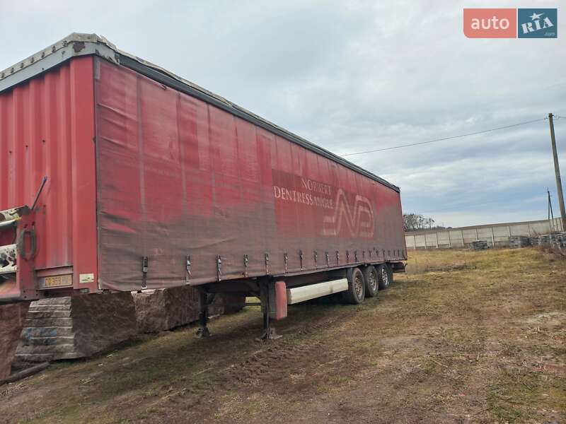 Тентованный борт (штора) - полуприцеп Krone SDP 27 2006 в Сокале