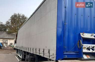 Тентованный борт (штора) - полуприцеп Krone SDP 27 2007 в 