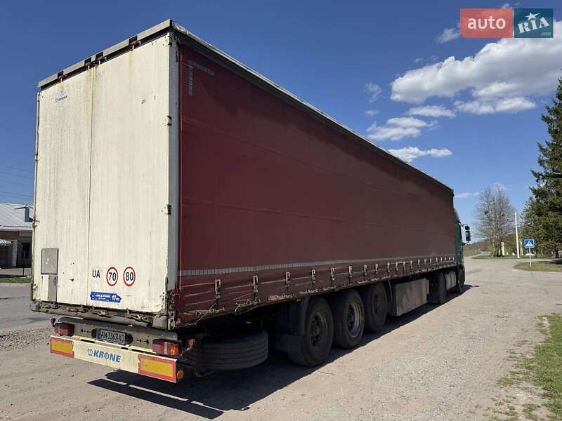 Тентованный борт (штора) - полуприцеп Krone SDP 27 2007 в Барановке