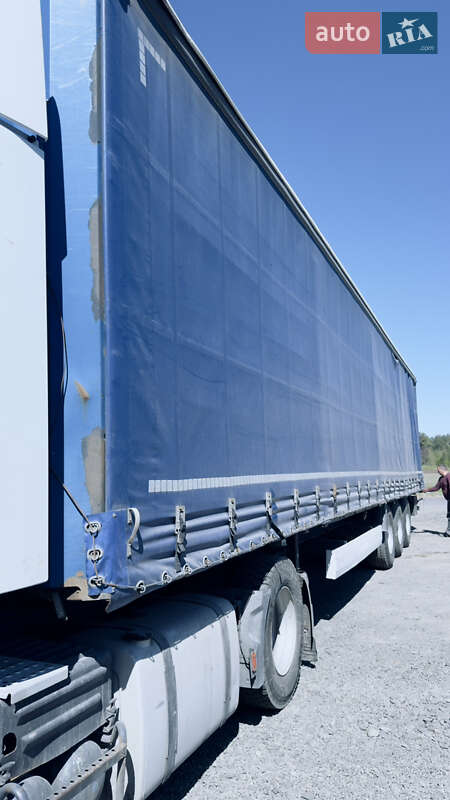 Тентованный борт (штора) - полуприцеп Krone SDP 27 2006 в Маневичах