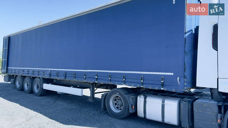Тентованный борт (штора) - полуприцеп Krone SDP 27 2006 в 