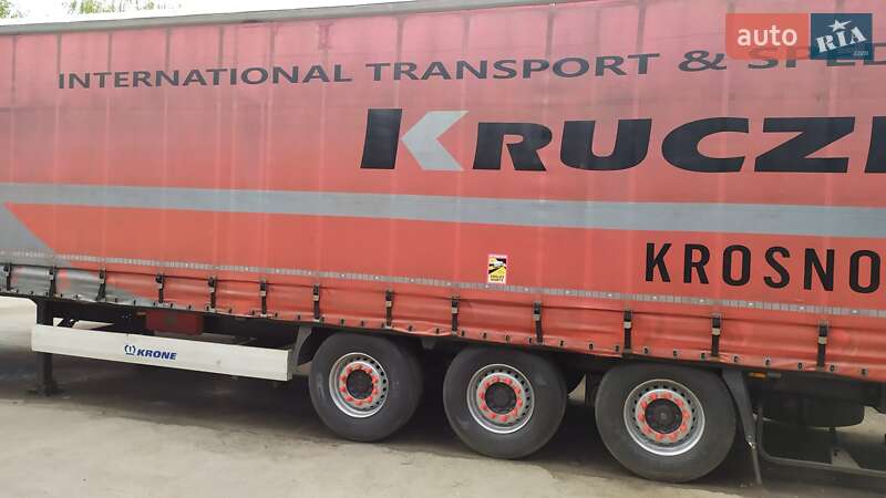 Тентованный борт (штора) - полуприцеп Krone SDP 27 2012 в Хмельницком фото 5 Тентованный борт (штора) - полуприцеп Krone SDP 27 2012 в Хмельницком