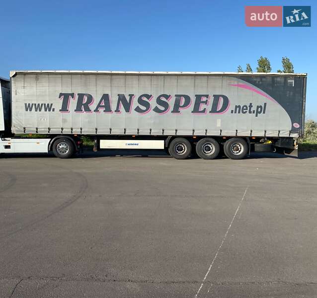 Бортовой полуприцеп Krone SDP 27 2007 в 