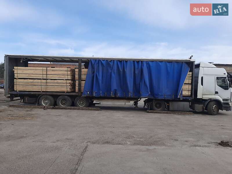 Тентований борт (штора) - напівпричіп Krone SDP 27 2007 в 