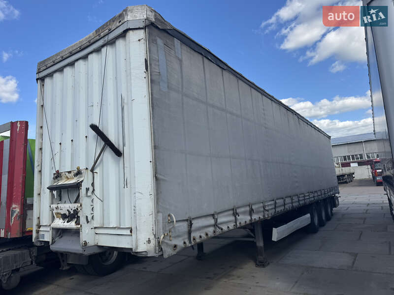 Тентованный борт (штора) - полуприцеп Krone SDP 27 2007 в Броварах фото 9 Тентованный борт (штора) - полуприцеп Krone SDP 27 2007 в Броварах