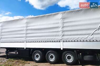 Тентованный борт (штора) - полуприцеп Krone SDP 27 2007 в 