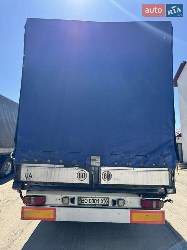 Тентованный борт (штора) - полуприцеп Krone SDP 27 2006 в Тернополе фото 3 Тентованный борт (штора) - полуприцеп Krone SDP 27 2006 в Тернополе