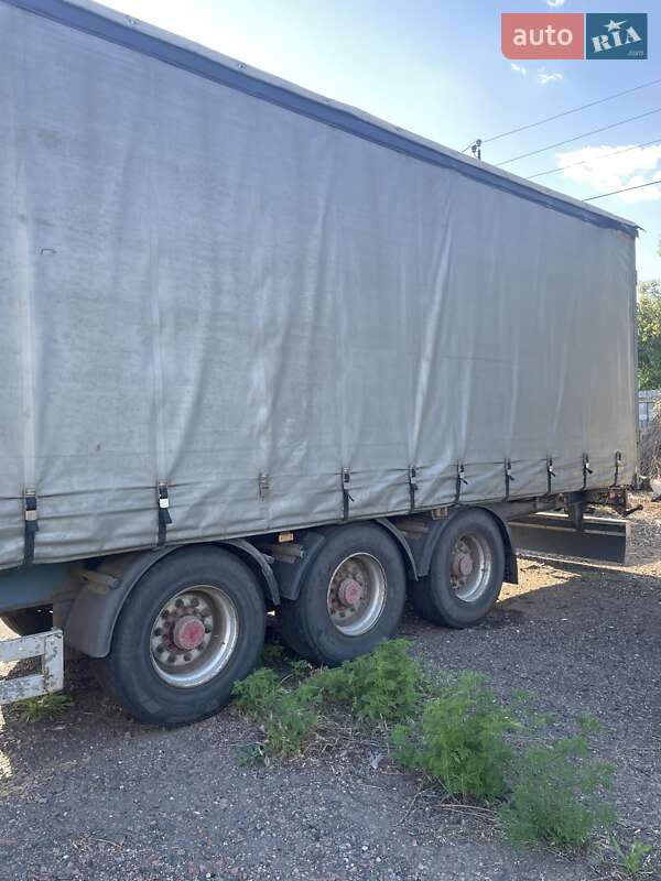 Тентованный борт (штора) - полуприцеп Krone SDP 27 1997 в Одессе