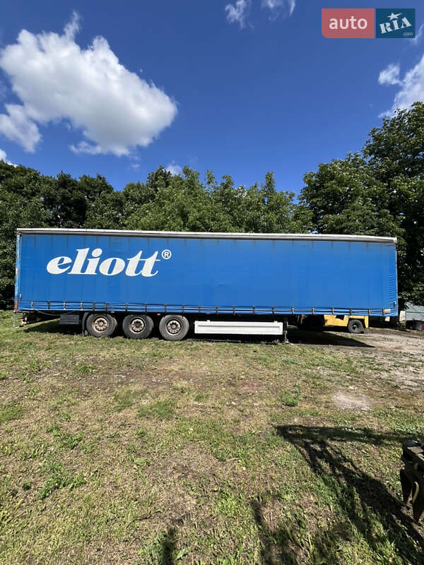 Бортовий напівпричіп Krone SDP 27 2003 в Тернополі