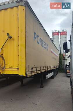 Тентованный борт (штора) - полуприцеп Krone SDP 27 2007 в 