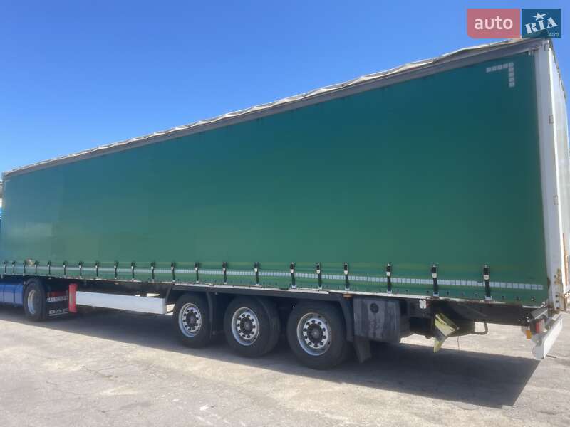 Тентований борт (штора) - напівпричіп Krone SDP 27 2006 в 