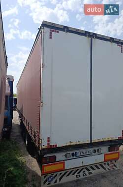 Тентованный борт (штора) - полуприцеп Krone SDP 27 2008 в 
