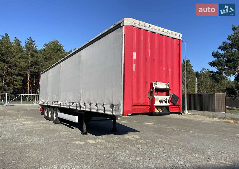 Тентованный борт (штора) - полуприцеп Krone SDP 27 2005 в Вышгороде