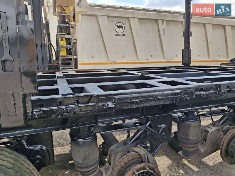 Тентованный борт (штора) - полуприцеп Krone SDP 27 2007 в Кривом Роге