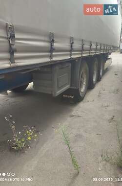 Тентованный борт (штора) - полуприцеп Krone SDP 27 2004 в 
