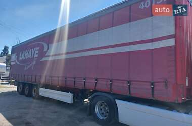 Тентованный борт (штора) - полуприцеп Krone SDP 27 2001 в 