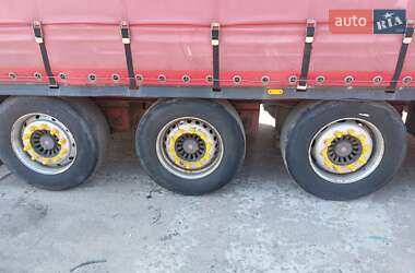 Тентованный борт (штора) - полуприцеп Krone SDP 27 2001 в 