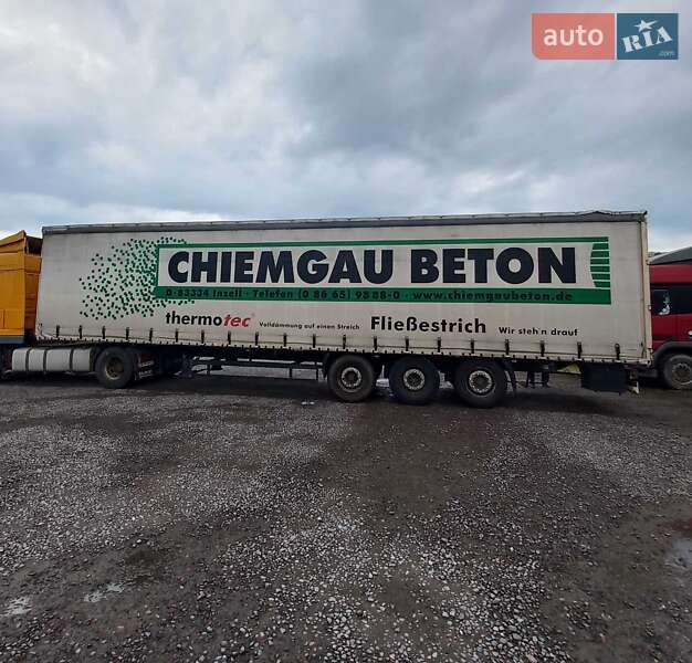 Тентованный борт (штора) - полуприцеп Krone SDP 27 2004 в Львове фото 2 Тентованный борт (штора) - полуприцеп Krone SDP 27 2004 в Львове