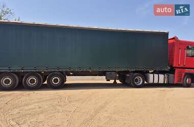 Тентований борт (штора) - напівпричіп Krone SDP 27 2008 в 