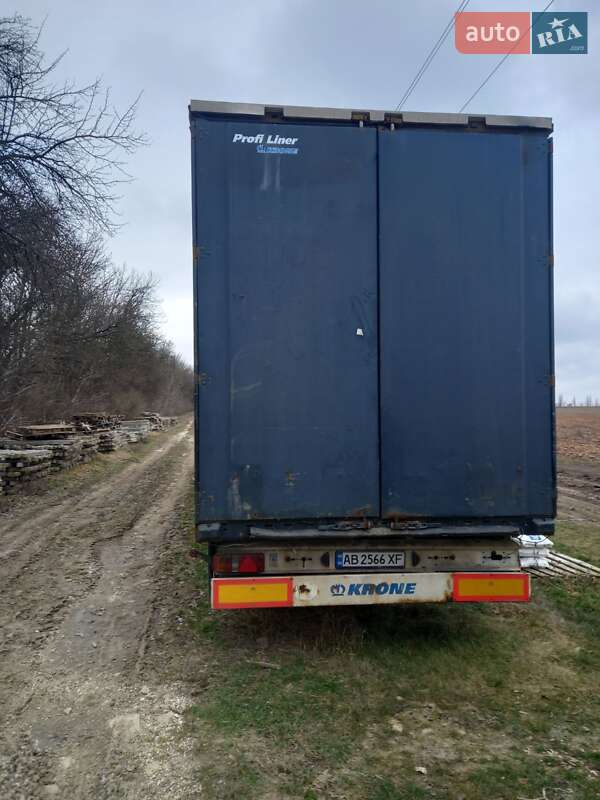 Тентованный борт (штора) - прицеп Krone SDP 27 2006 в Виннице фото 8 Тентованный борт (штора) - прицеп Krone SDP 27 2006 в Виннице