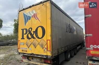 Тентованный борт (штора) - полуприцеп Krone SDP 27 2005 в 