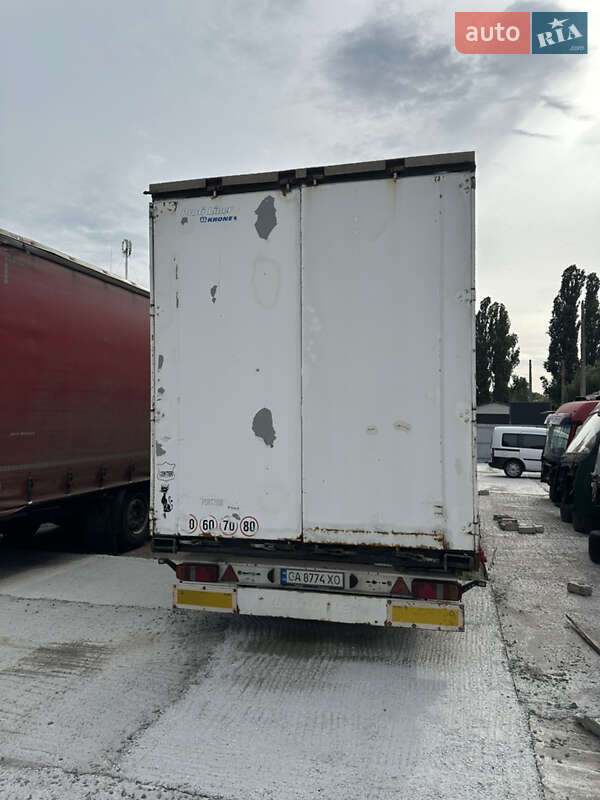 Тентованный борт (штора) - полуприцеп Krone SDP 27 2007 в Черкассах фото 7 Тентованный борт (штора) - полуприцеп Krone SDP 27 2007 в Черкассах