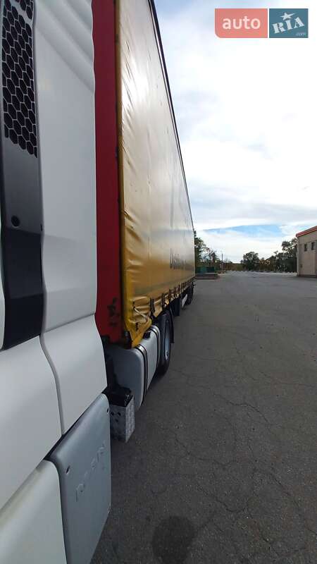 Тентованный борт (штора) - полуприцеп Krone SDP 27 2004 в Харькове