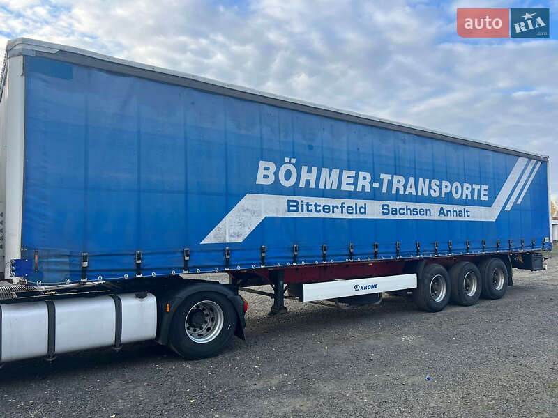 Тентований борт (штора) - напівпричіп Krone SDP 27 2004 в Луцьку
