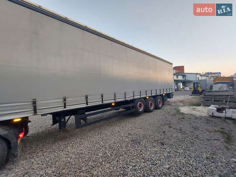 Тентований борт (штора) - напівпричіп Krone SDP 27 2007 в Івано-Франківську фото 2 Тентований борт (штора) - напівпричіп Krone SDP 27 2007 в Івано-Франківську