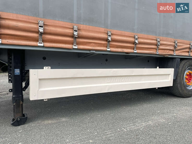 Тентованный борт (штора) - полуприцеп Krone SDP 27 2002 в Вышгороде