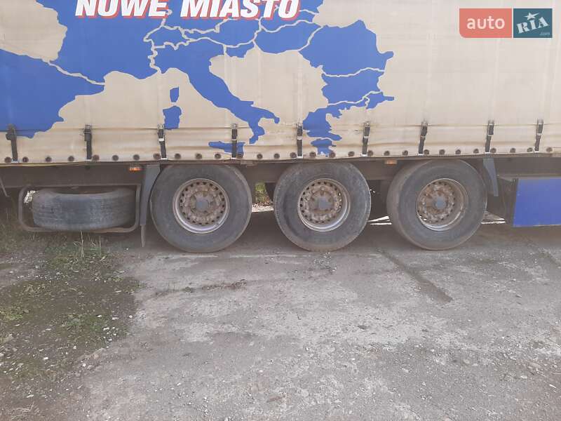 Тентований борт (штора) - напівпричіп Krone SDP 27 2008 в Івано-Франківську