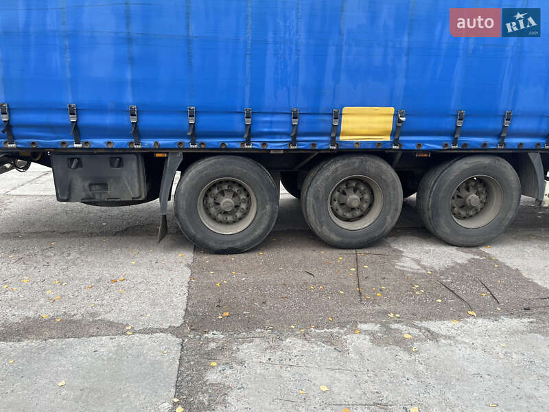 Тентованный борт (штора) - полуприцеп Krone SDP 27 2006 в Харькове