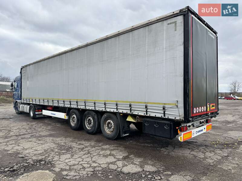 Тентований борт (штора) - напівпричіп Krone SDP 27 2007 в Чернівцях фото 3 Тентований борт (штора) - напівпричіп Krone SDP 27 2007 в Чернівцях