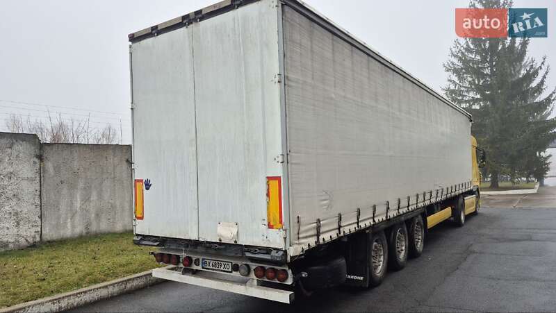 Тентований борт (штора) - напівпричіп Krone SDP 27 2007 в Хмельницькому